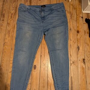 Forever 21 Blue Skinny Jeans Classic Denim